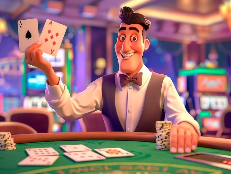 Ilustrasi keamanan transaksi online dengan simbol gembok dan transfer bank digital